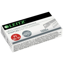 Leitz Staples No. 10 Galvanised Pack of 1000