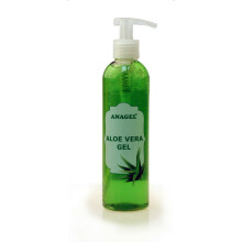 (250 ml) Aloe Vera Gel with pump dispenser - Natural skin treatment after sun, hair removal, shaving etc