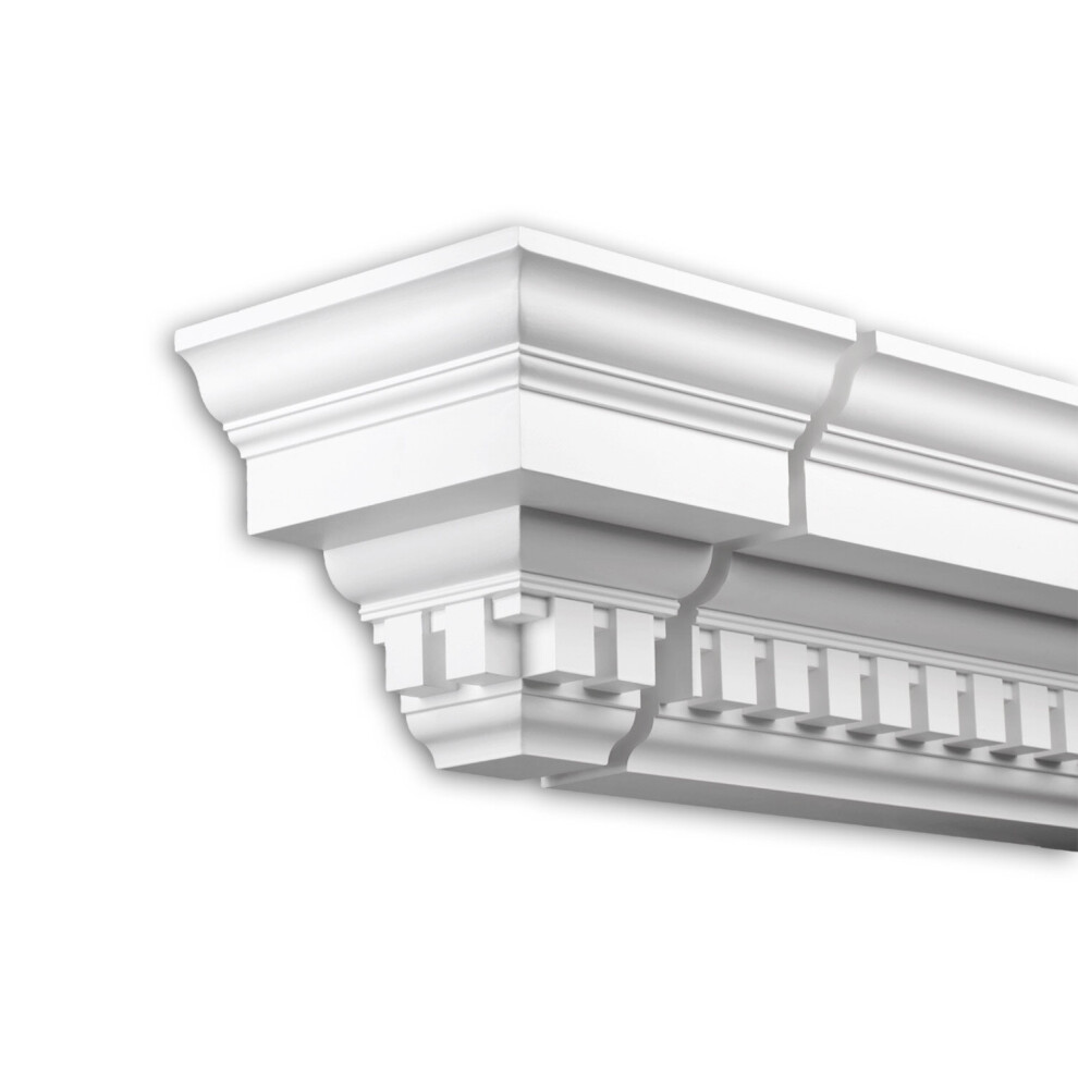 Profhome 402231 End Element Facade Moulding Deco Element Facade Element 4250691787155