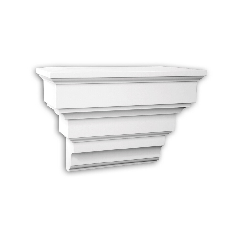 Profhome 483102 Corbel Facade Moulding Deco Element Facade Element 4250691788381
