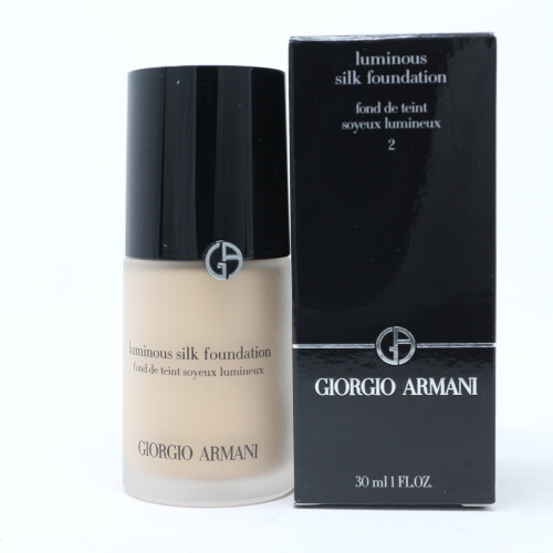 Armani (2) Giorgio Armani Luminous Silk Foundation  1oz/30ml New With Box