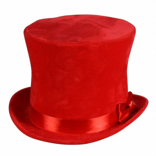 Deluxe RED Top Hat