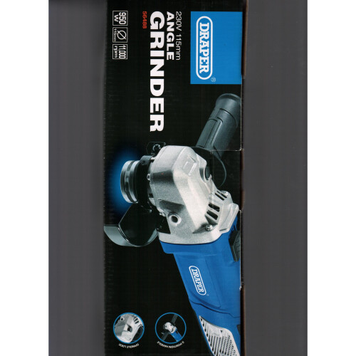 Draper Draper 230V 115Mm Angle Grinder