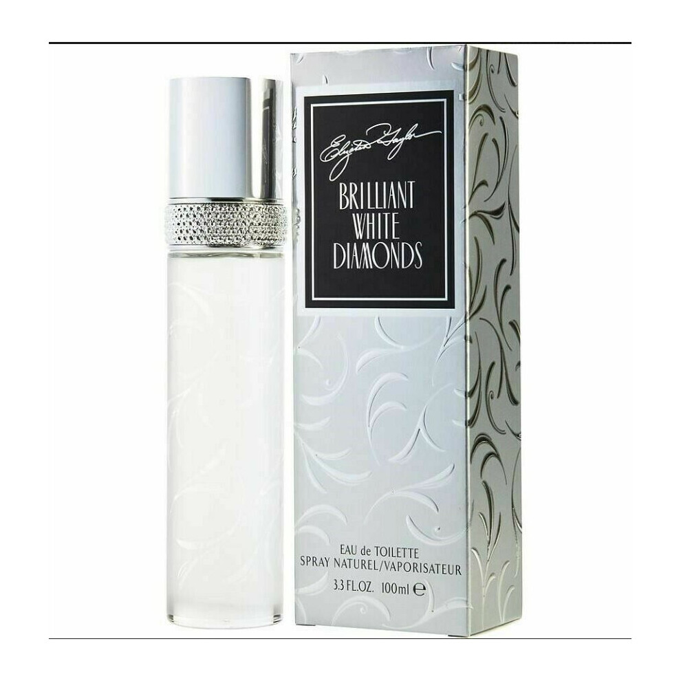 Elizabeth Taylor Brilliant White Diamonds Women's EDT Eau de Toilette Spray - 100ML