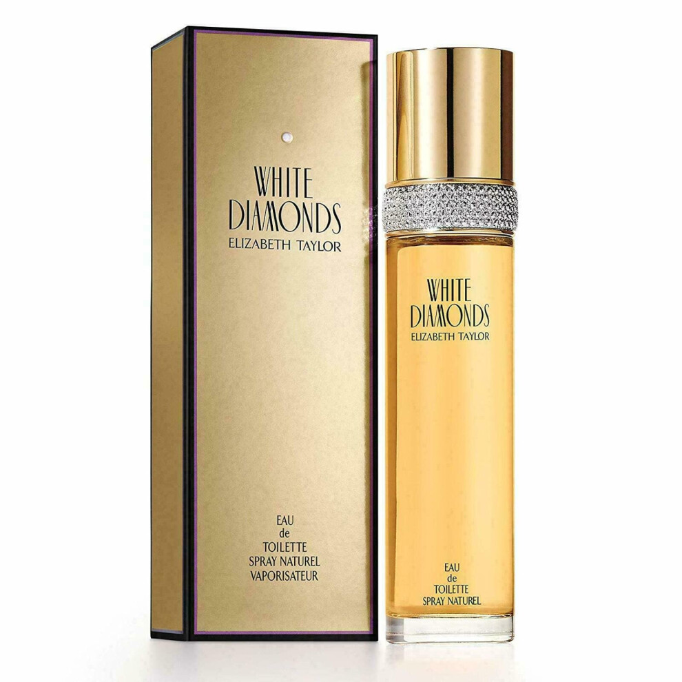 Elizabeth Taylor Diamond Edt 3.3 Oz / 100 Ml For Women White