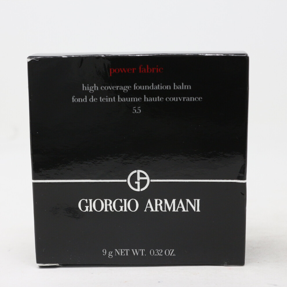 (5.5) Giorgio Armani Power Fabric Compact Foundation  0.32oz/9g New With Box