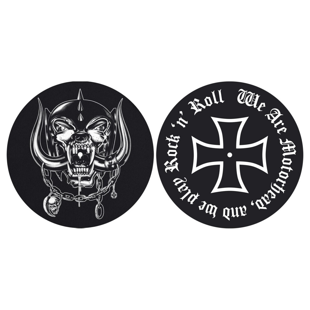 Motorhead 'Warpig Rock N Roll' Turntable Slipmat Set 5055339772697