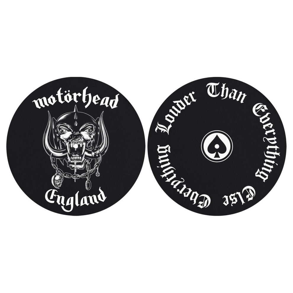 Motorhead 'England Ace Of Spades' Turntable Slipmat Set 4059403952573