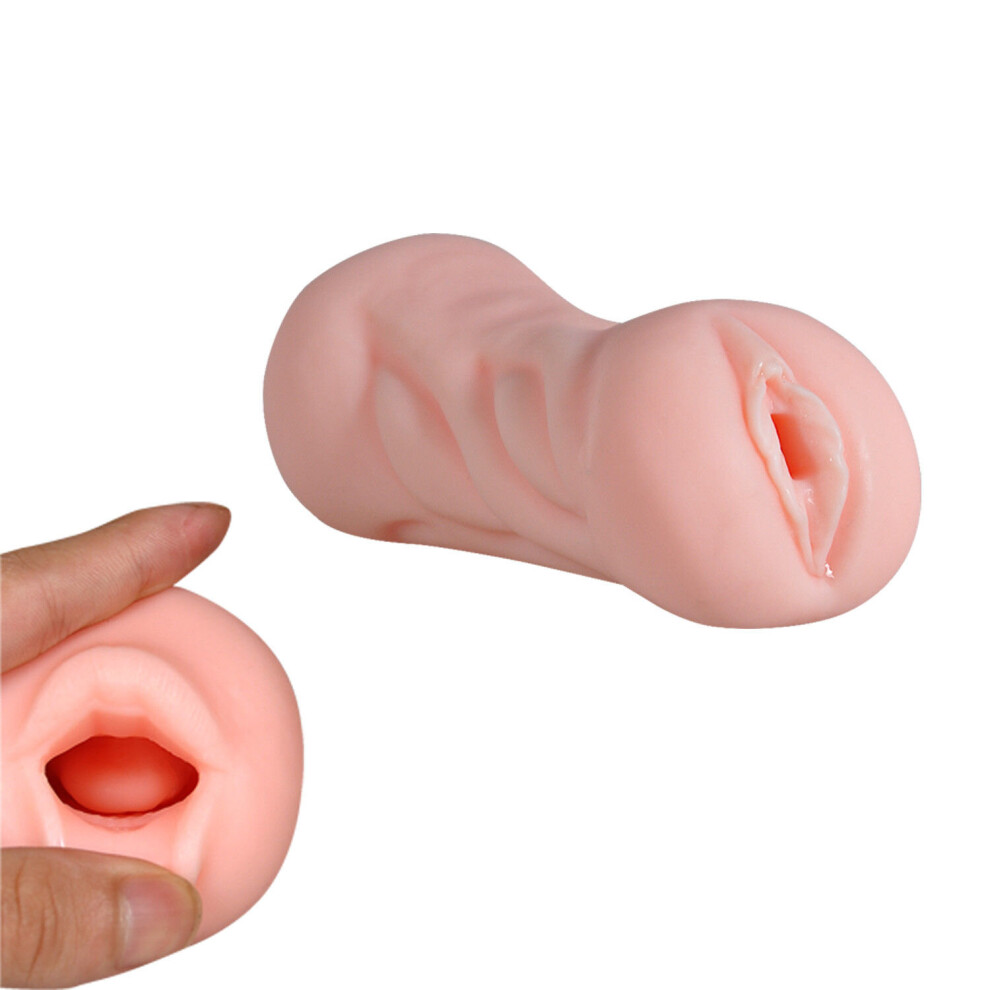 Silicone Fake Vagina Mouth Male Masturbation Double Channel Real Skin Sex Toy on OnBuy Silicone Fake Vagina Mouth Male Masturbation Double Channel Real Skin Sex Toy on OnBuy