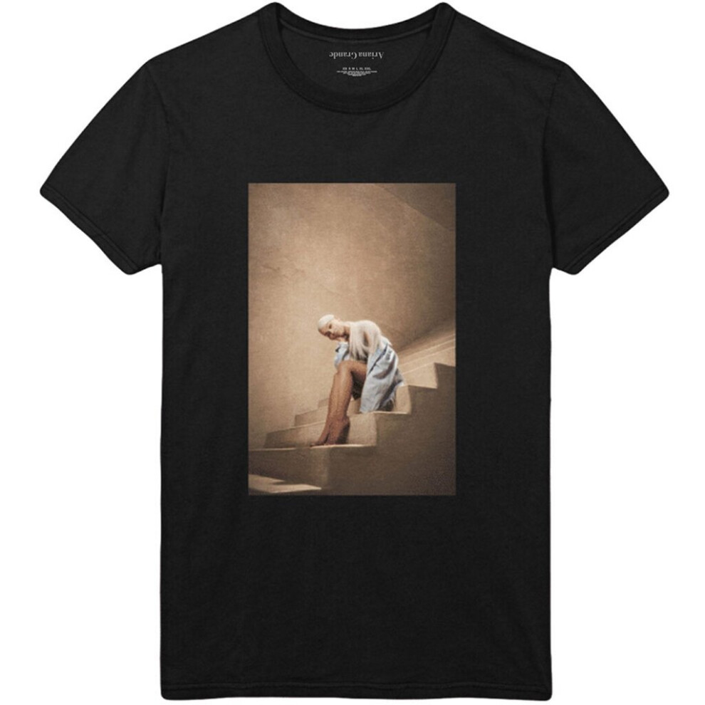 (Large) Ariana Grande 'Staircase' (Black) T-Shirt