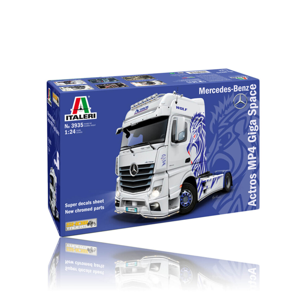 Italeri 3935 - Mercedes-benz Actros Mp4 Giga Space / 1:24