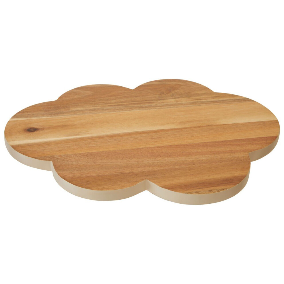 Premier Housewares Small Cloud Chopping Board, Thick And Durable Cutting Board For Kitchen Worktops, Kitchen Chopping Board