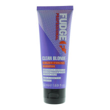 Fudge Clean Blonde Toning Violet Shampoo 50Ml