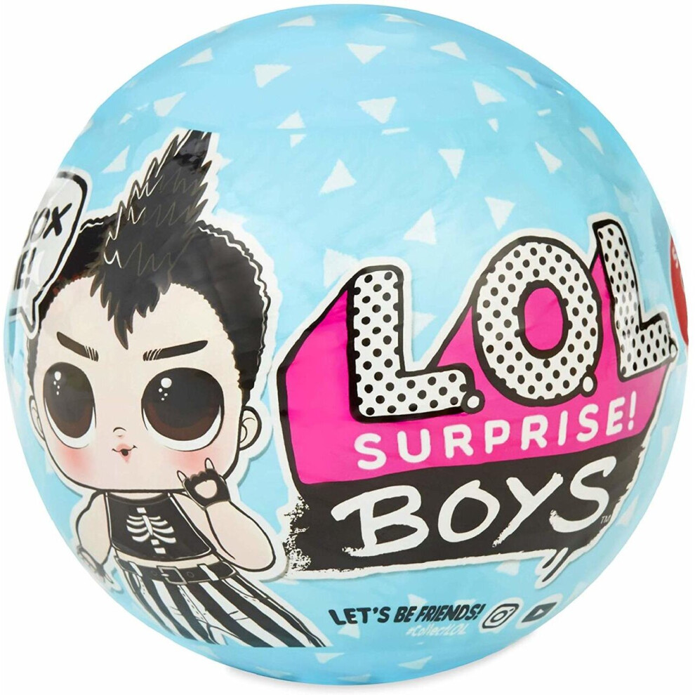 L.O.L. Surprise! 561705E7C Boys Character Doll with 7 Surprises, Multi