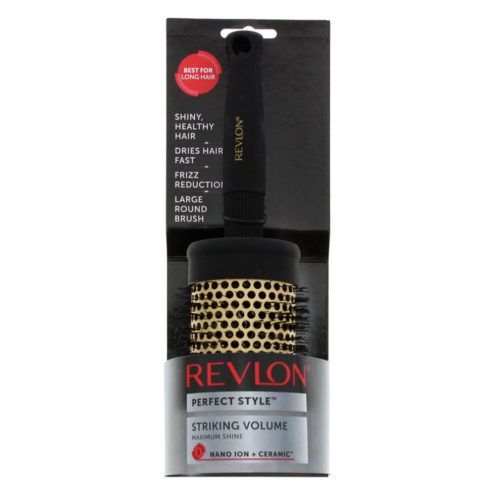 Revlon Perfect Style Large Round Brush Gold