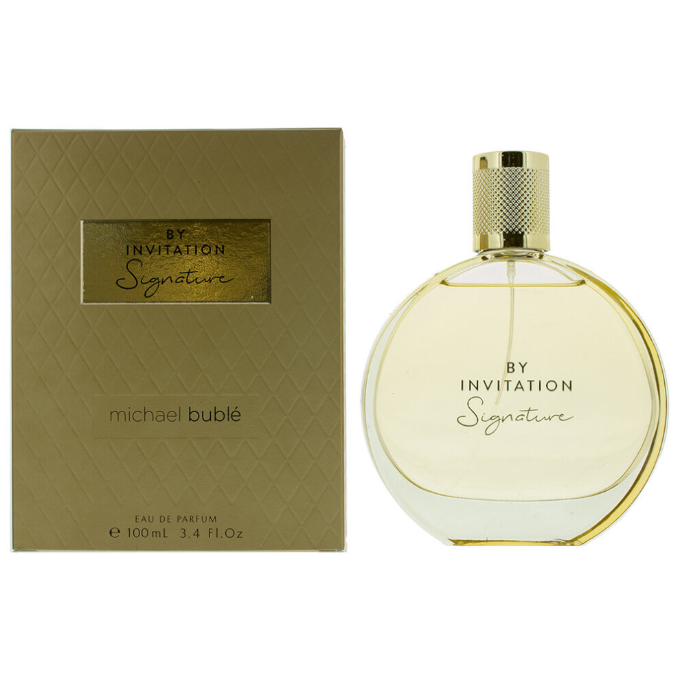 Michael Buble By Invitation Signature 100ml EDP Spray