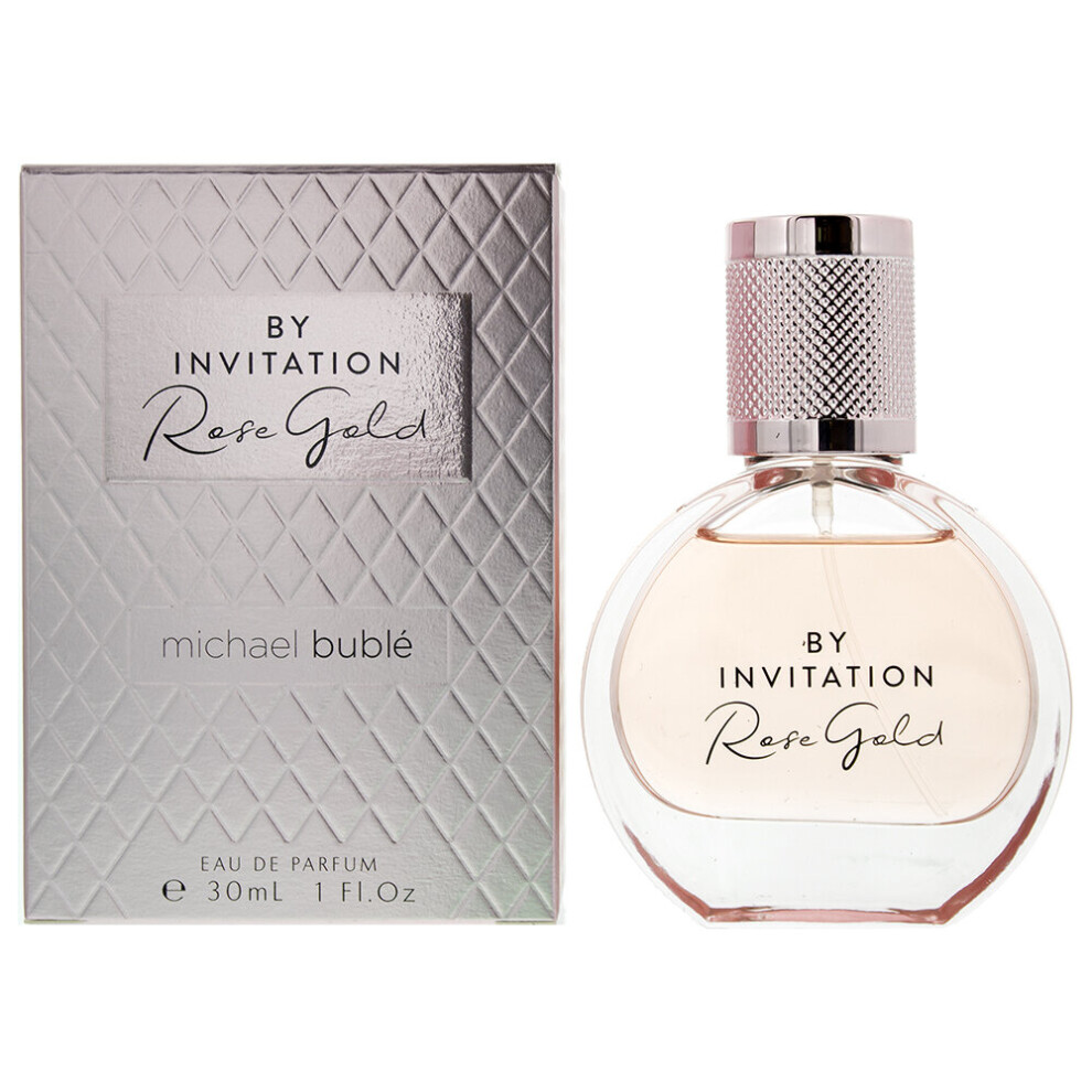 Michael Buble By Invitation Rose Gold EDP 30ml Spray