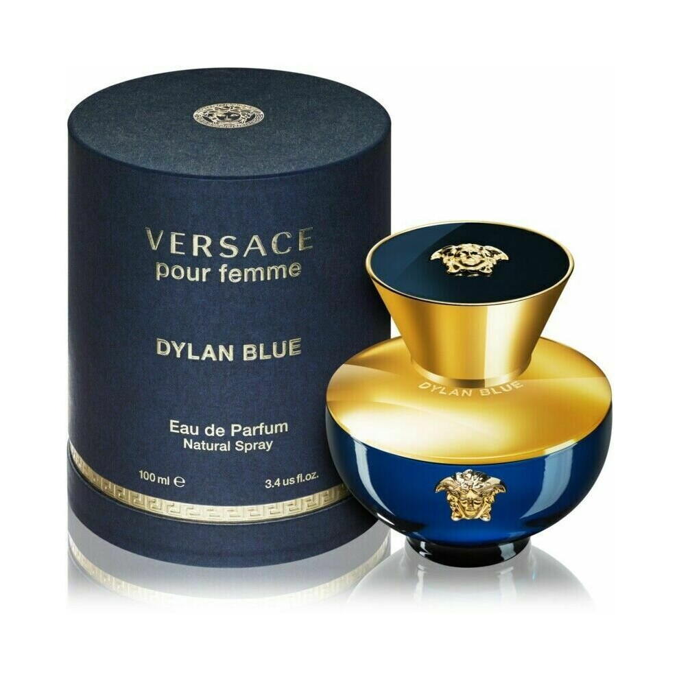 VERSACE DYLAN BLUE Women 3.4 OZ 100 ml EDP SP