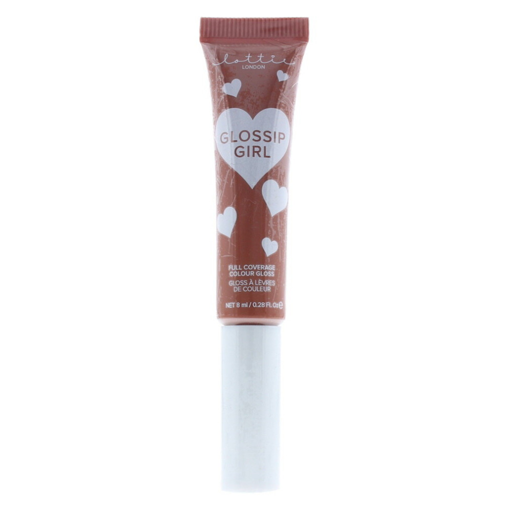 Lottie Glossip Girl Full Coverage Colour Gloss 8ml - Bare