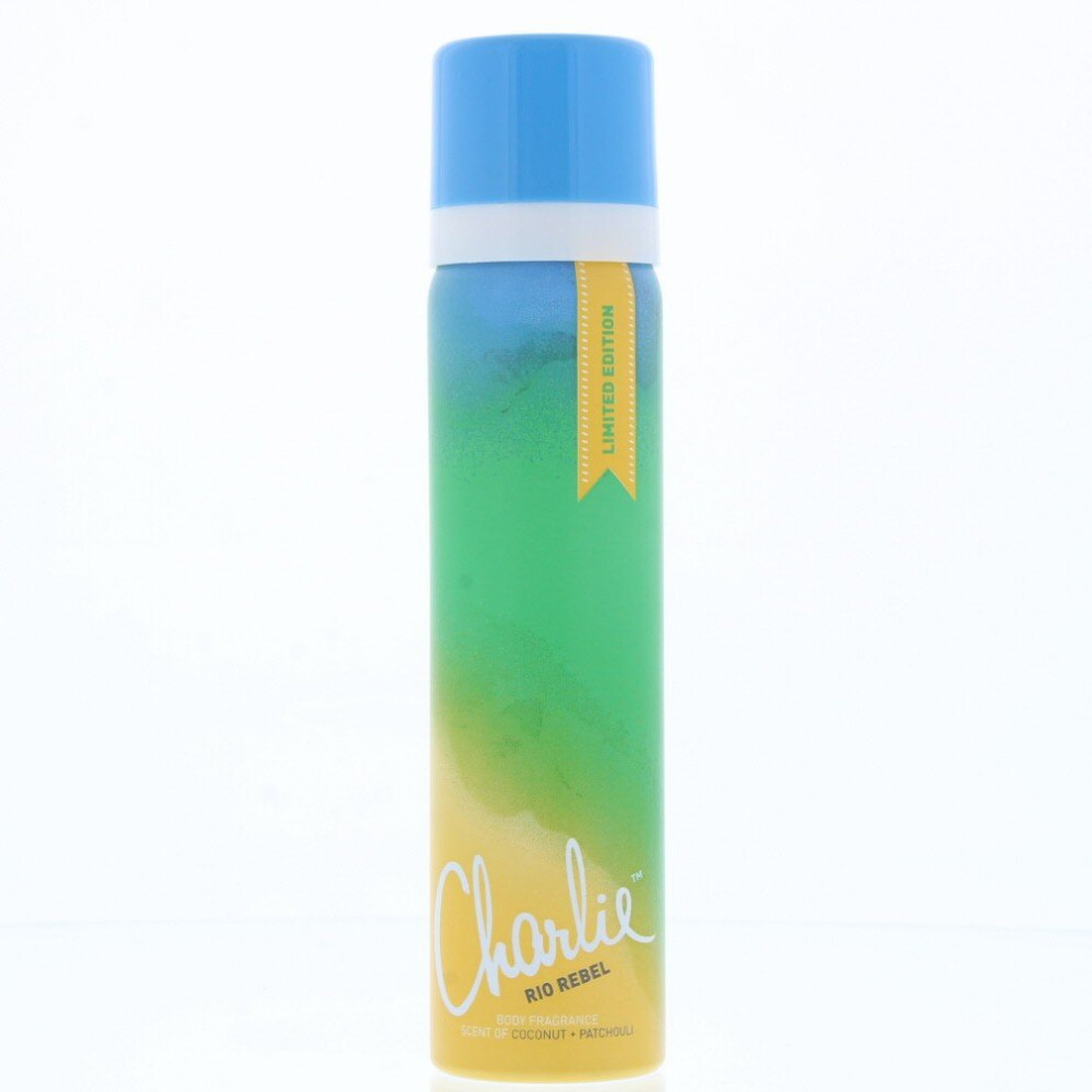 Revlon Charlie Rio Rebel Body Spray 75ml