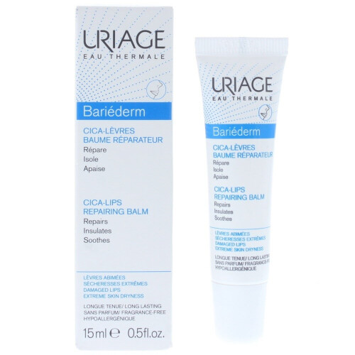 Uriage Bariéderm Cica Lips Repairing Balm 15ml