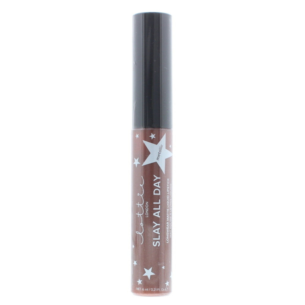 Lottie London Lottie Slay All Day Metallic Lipstick - Shook