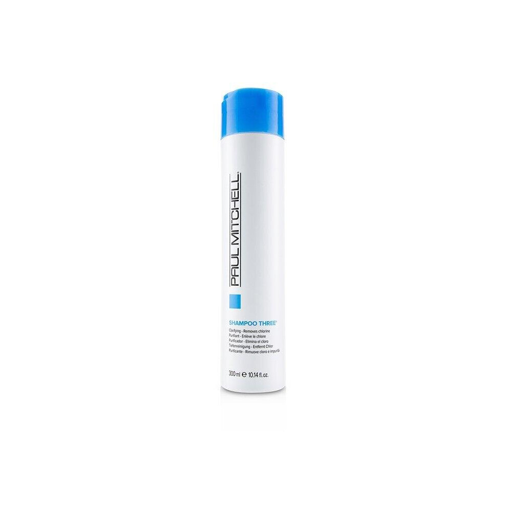 Shampoo Three (Clarifying - Removes Chlorine) - 300ml-10.14oz