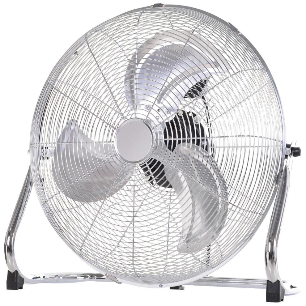 Homcom 55Cm 100W Tower Fan Home Office Moving Oscillation With 3-Speed Wind