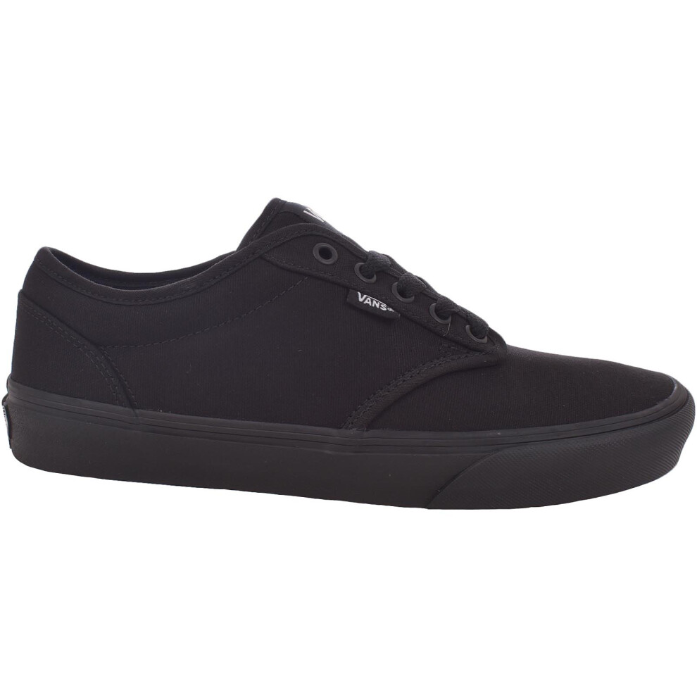 (12, Black) Vans Mens Atwood Low Top Casual Canvas Trainers Sneakers Shoes