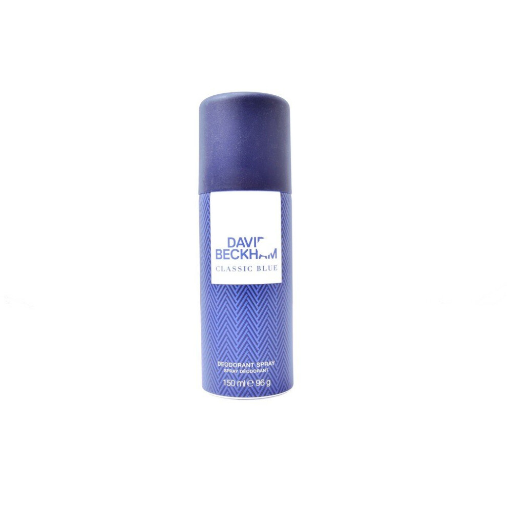 David Beckham Classic Blue Deodorant Spray, 150Ml