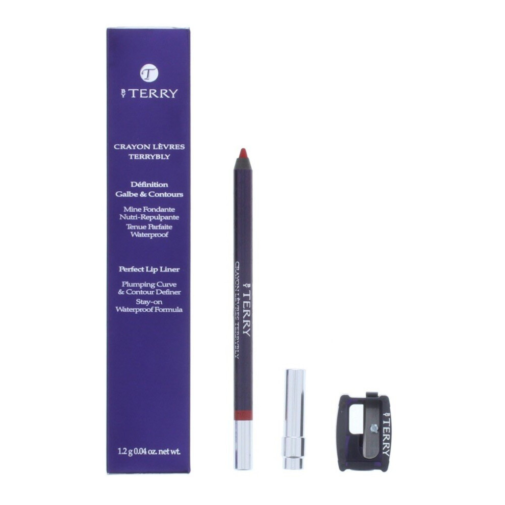 By Terry Crayon Lévres Terrybly Lip Liner Pencil & Sharpener - 07 Red Alert