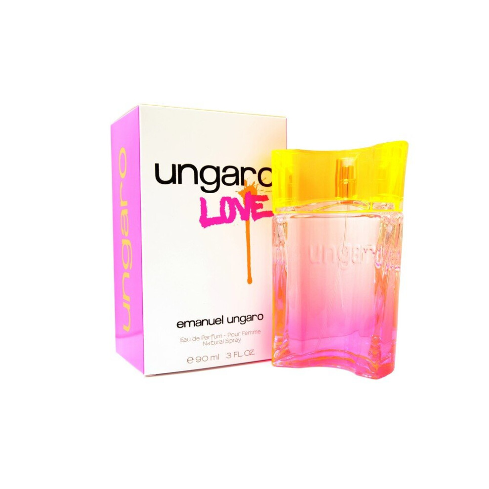 Emanuel Ungaro Love Eau De Parfum Pour Femme Spray For Her, 90Ml