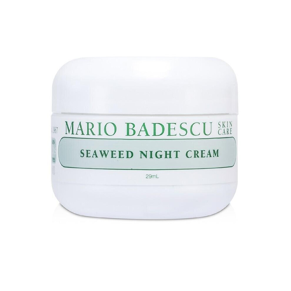 Mario Badescu Cream Seaweed Night - For Combination- Oily- Sensitive Skin Types - 29Ml-1Oz