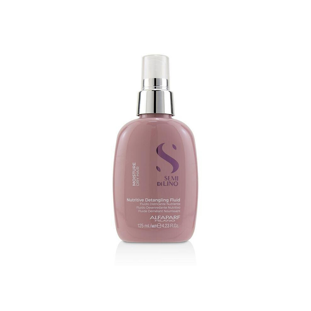 Alfaparf Semi Di Lino Moisture Nutritive Detangling Fluid (Dry Hair) - 125Ml-4.23Oz