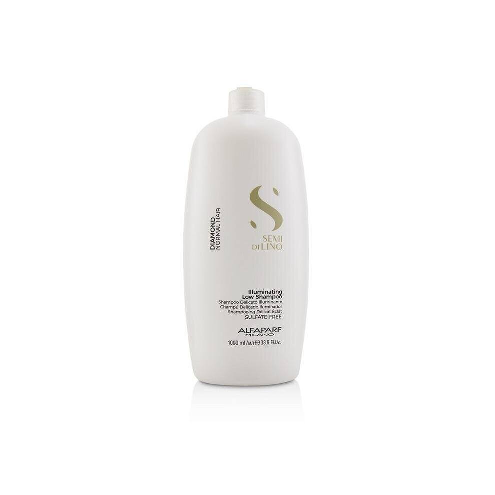 Alfaparf Semi Di Lino Diamond Illuminating Low Shampoo (Normal Hair) - 1000Ml-33.8Oz