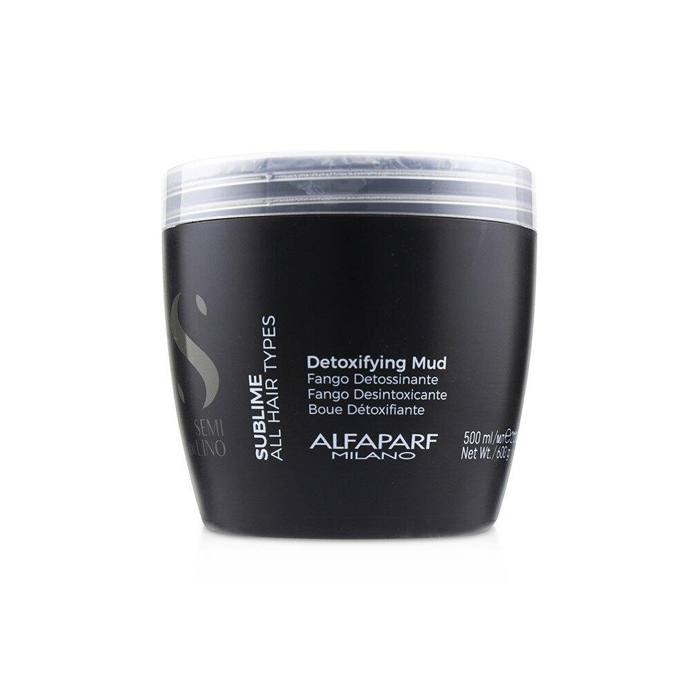 Alfaparf Semi Di Lino Sublime Detoxifying Mud (All Hair Types) - 500Ml-21.1Oz