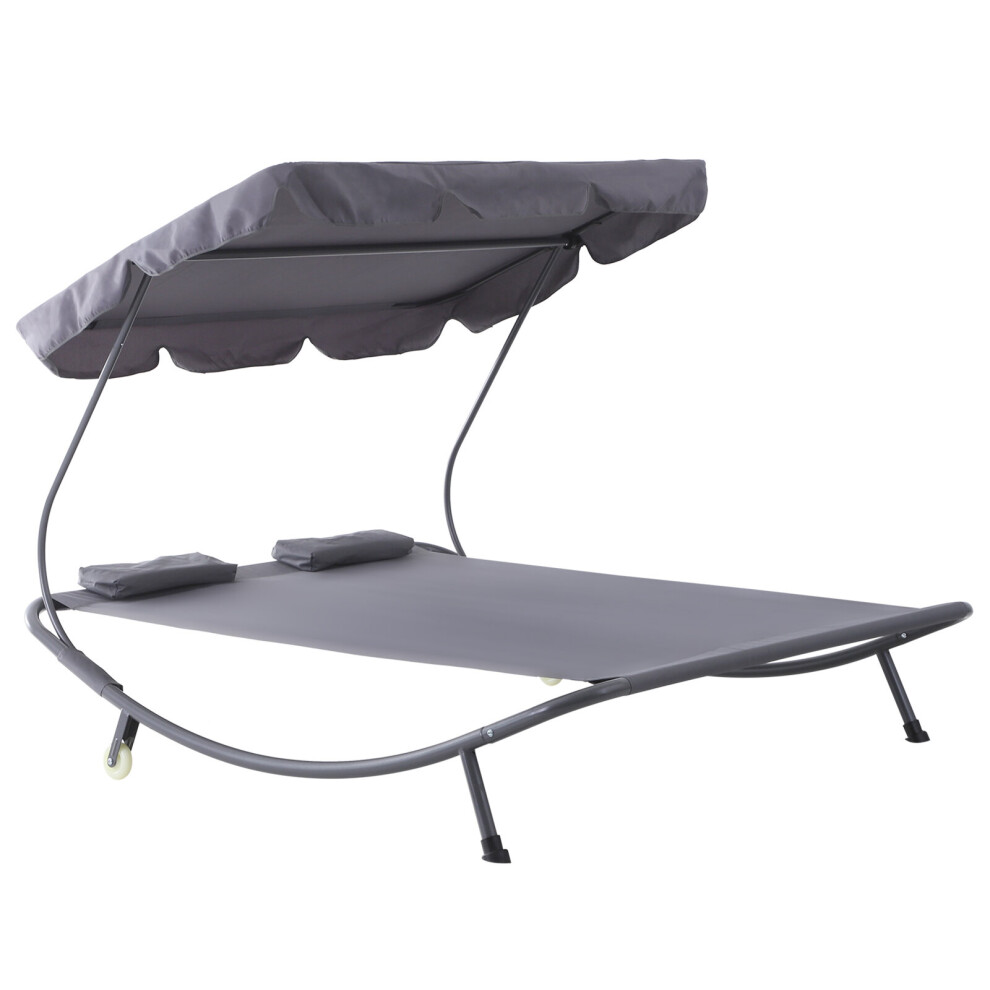 Outsunny Hammock Bed | 2-Person Sun Lounger