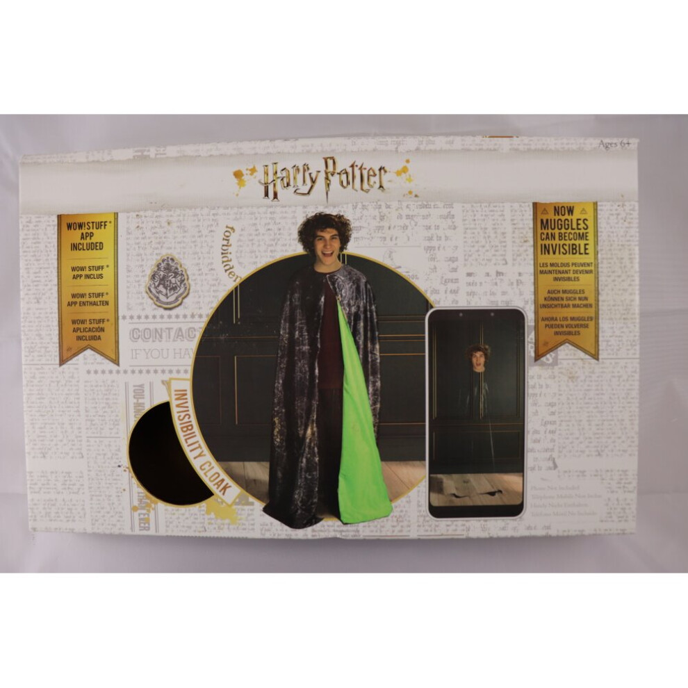 WOW! STUFF WW-1087 Harry Potter-Invisibility Cloak, Green