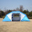 Outsunny Outsunny Hiking Tent | 4-6 Person Capacity (Blue) 7