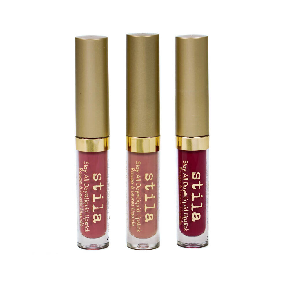 Stila Matte Liquid Lipstick Play it Cool Stay All Day Lipstick Set