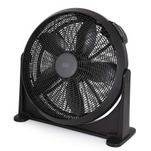 BLACK+DECKER BXFF53001GB Desk Fan & Air Circulator, Copper Motor, 3 Speed, 7.5h Timer, Remote, Touch Control, 180 Tilt, Wall-Mountable