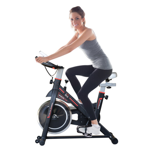Homcom Homcom Exercise Bike | Adjustable Resistance Indoor Cycling Machine 2