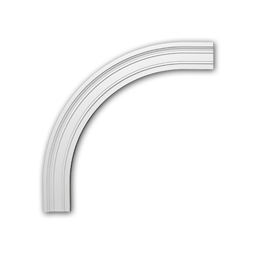 Profhome 487033 Arch Frame Facade Element Window Surround Deco Element 4250691788480