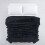 (Double) Moonlight Bedding Weighted Thick Fleece Blanket - Black 5