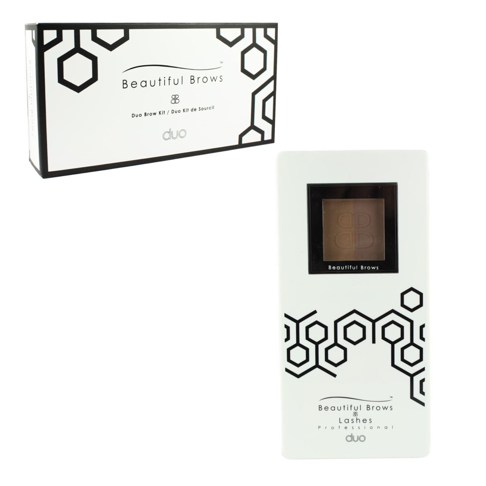Beautiful Brows Duo Brow Kit - Brown/Medium Light/Brown