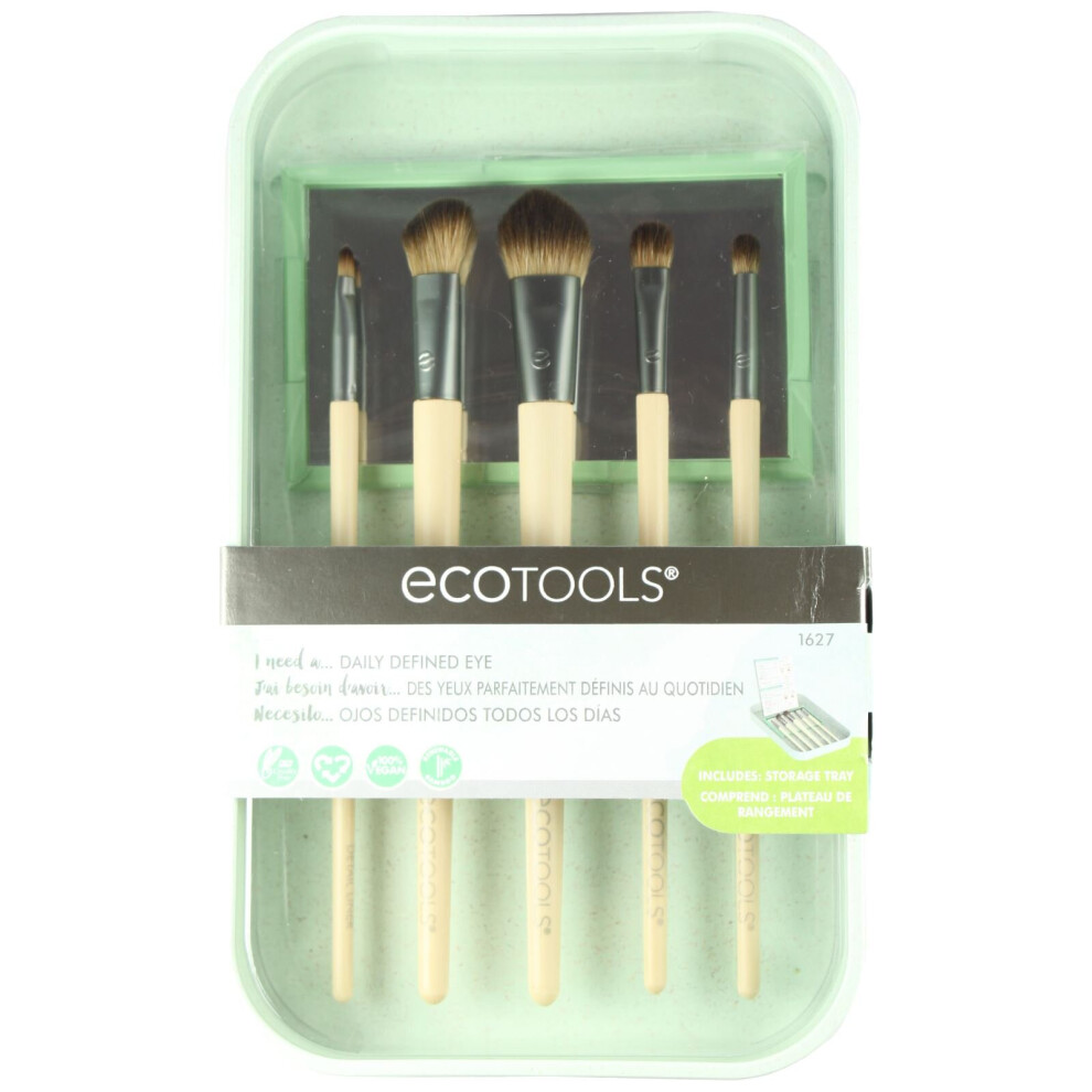 EcoTools Vegan Daily Defined Eye Make Up Brushes Set