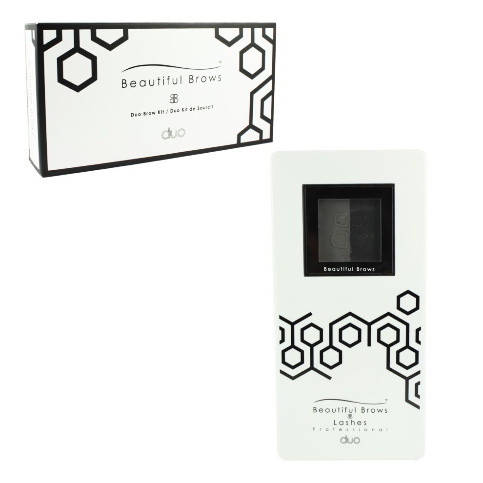 Beautiful Brows Black Duo Brow Kit - Slate