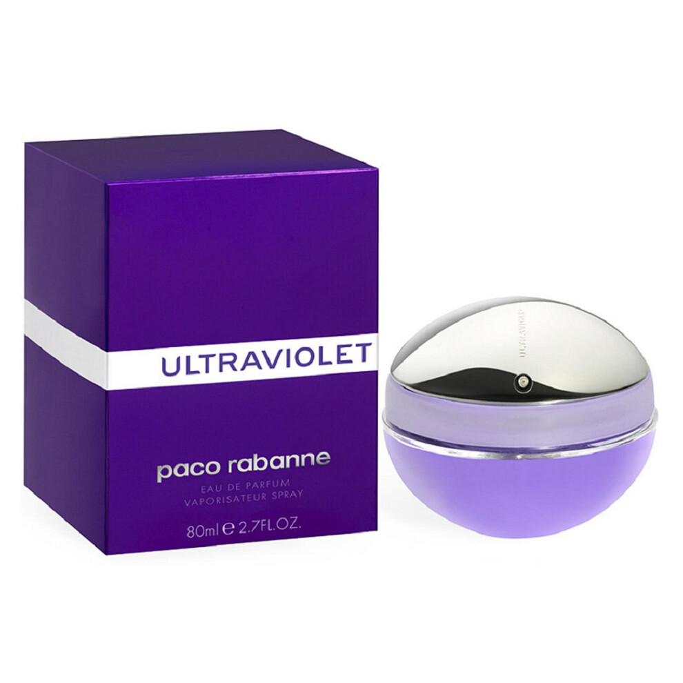 Paco Rabanne Ultraviolet For Women Perfume 2.7 oz ~ 80 ml EDP Spray