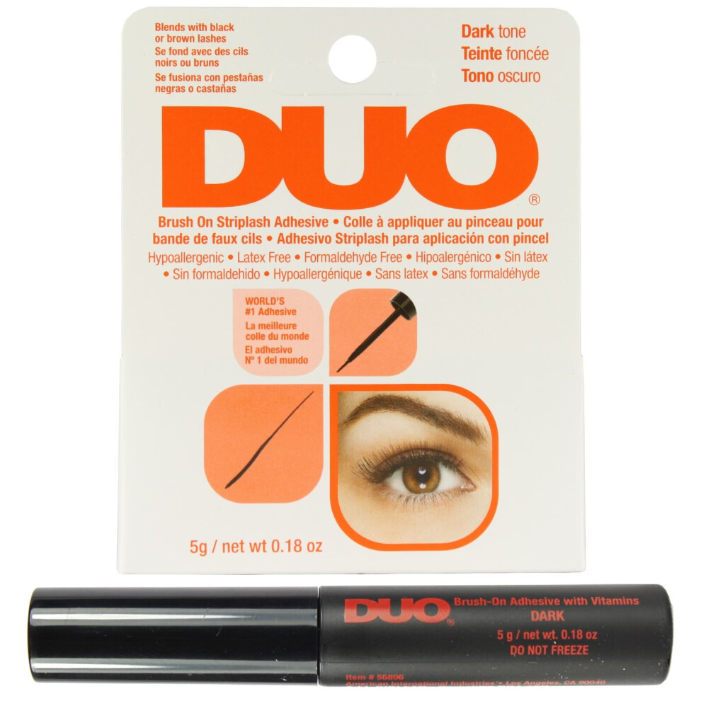 Ardell Dark Duo Brush On Lash Adhesive