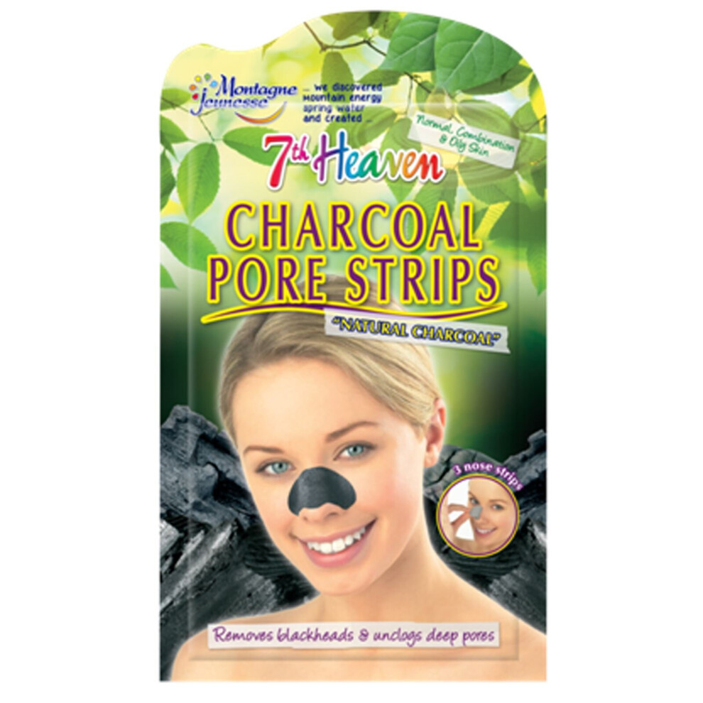 7Th Heaven Charcoal Pore Strips